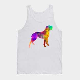 Bohemian Wirehaired Pointing Griffon in watercolor Tank Top